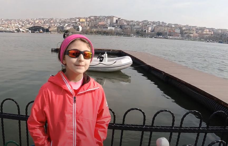 Optimist Yelken Sporcusu Zeynep Berru Müyesseroğlu