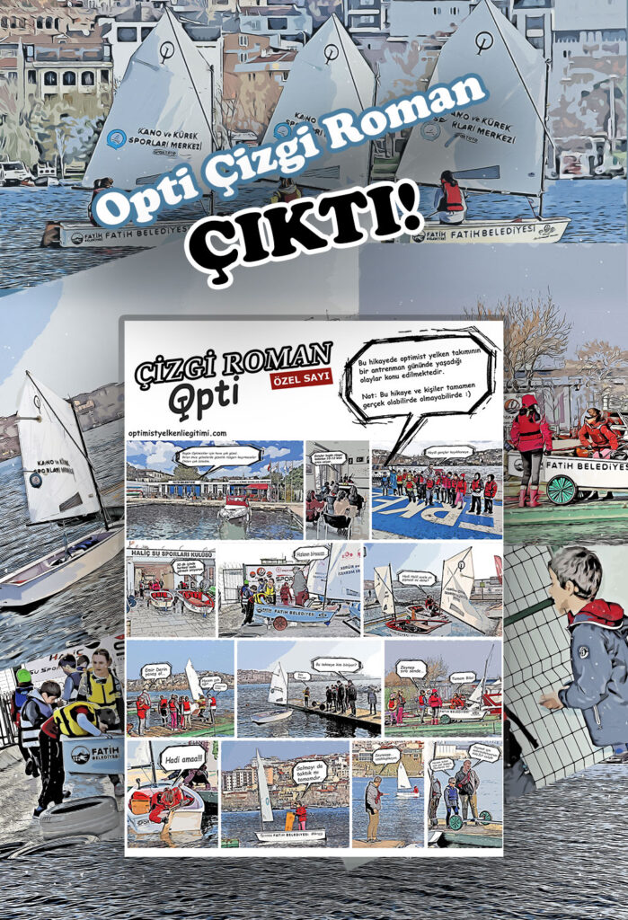 Optimist Yelken Karikatür