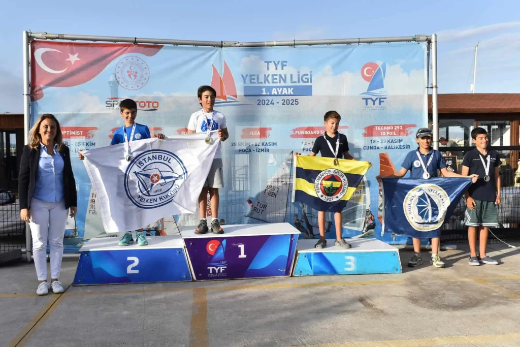 2024-2025 TYF Yelken Ligi 1. Ayak Optimist (Federasyon Kupası) Yarışları Erkekler Kategorisi