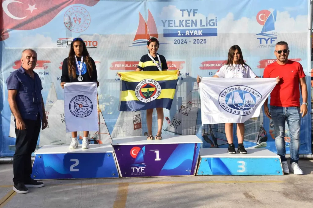 2024-2025 TYF Yelken Ligi 1. Ayak Optimist (Federasyon Kupası) Yarışları Kızlar Kategorisi