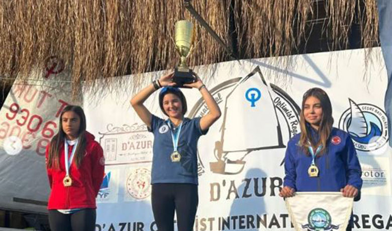D’Azur Cup Regatta 2024 Şampiyonu Zeynep Özer