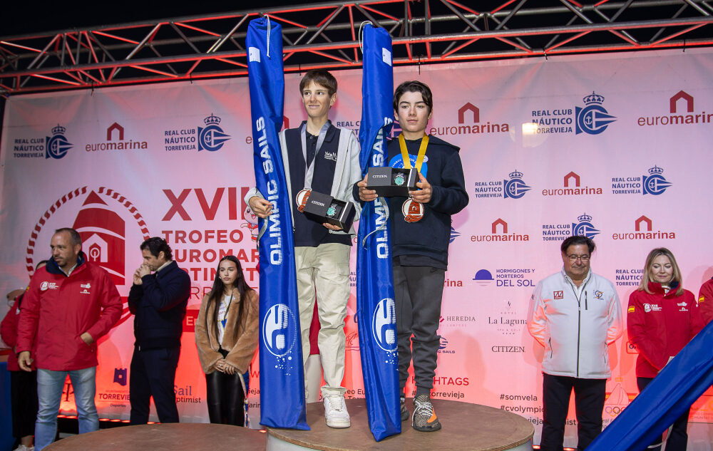 İspanya'da düzenlenen 17. Trofeo Euromarina Optimist Yelken Yarışları